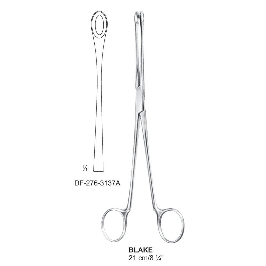 Blake Gall Stone Forceps, 21Cm, Straight (DF-276-3137A) by Dr. Frigz