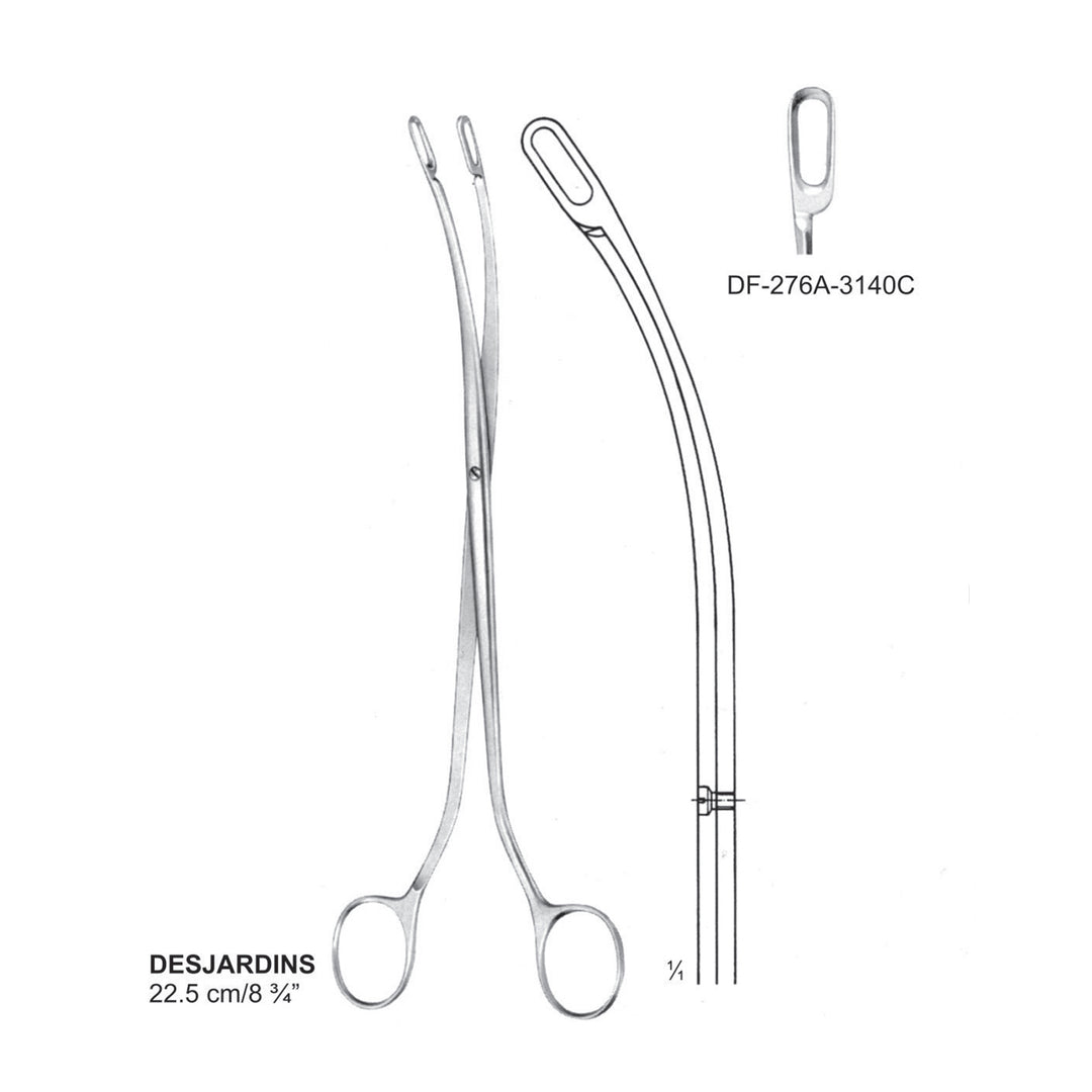 Desjardins Gall Stone Forceps, 22.5cm (DF-276A-3140C) by Dr. Frigz