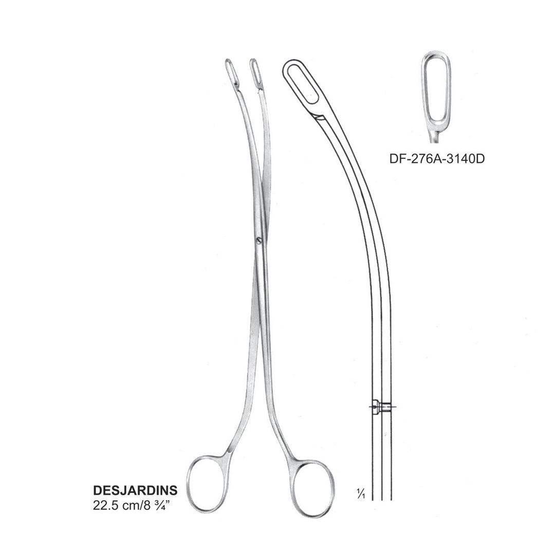 Desjardins Gall Stone Forceps, 22.5cm (DF-276A-3140D) by Dr. Frigz