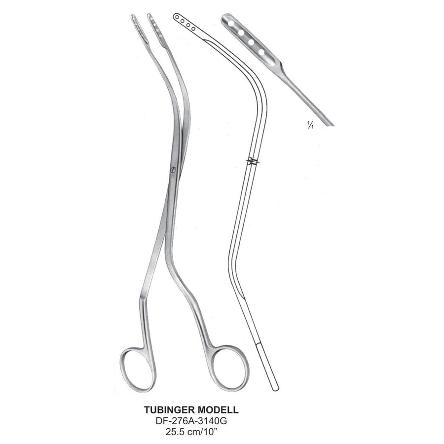 Tubinger Modell Forceps, 25.5cm (DF-276A-3140G) by Dr. Frigz