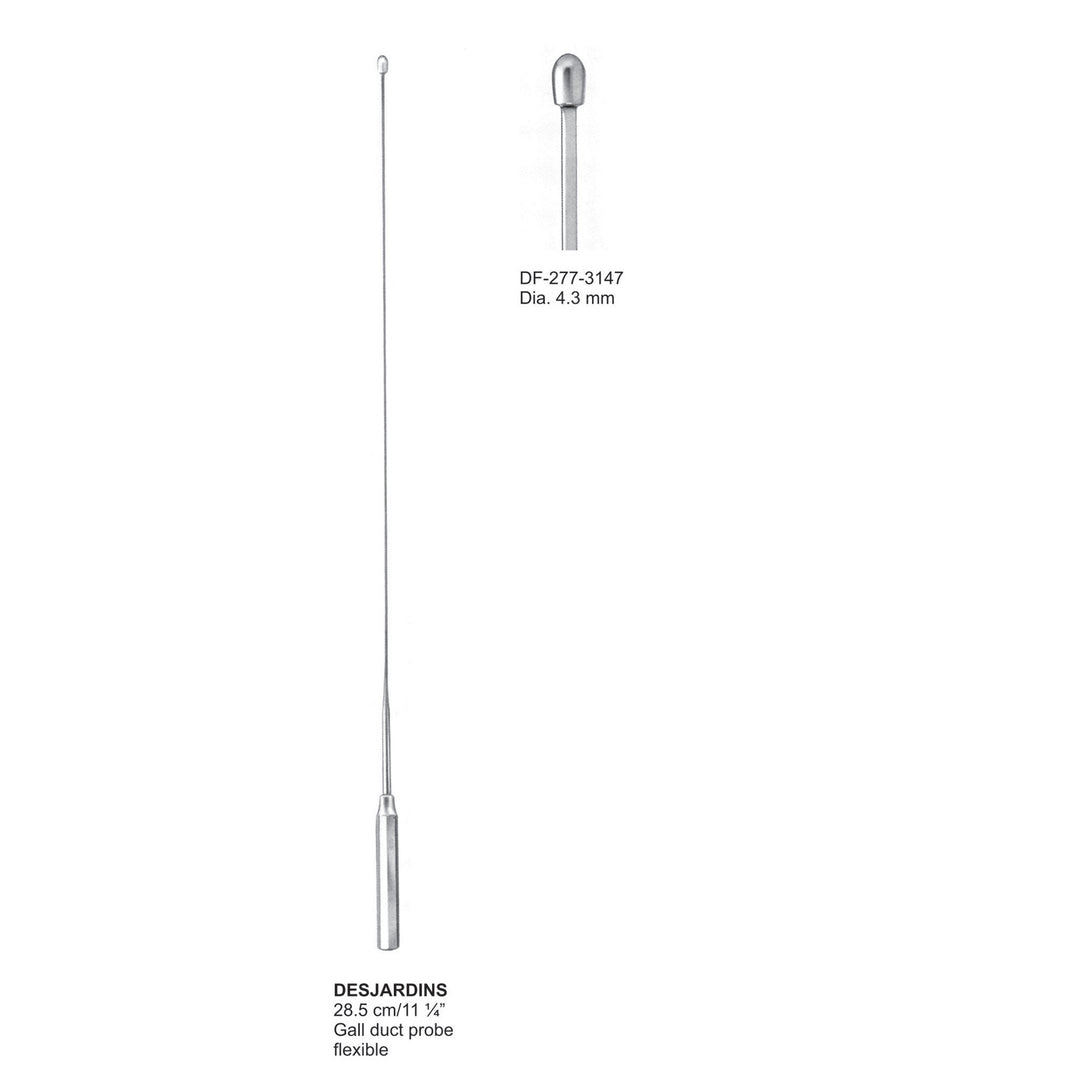 Desjardins Gall Duct Probe 28.5Cm, 4.2mm Dia  Flexible (DF-277-3147) by Dr. Frigz