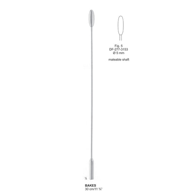 Bakes Gall Duct Dilators, 30cm Fig.5 , 5mm (DF-277-3153)