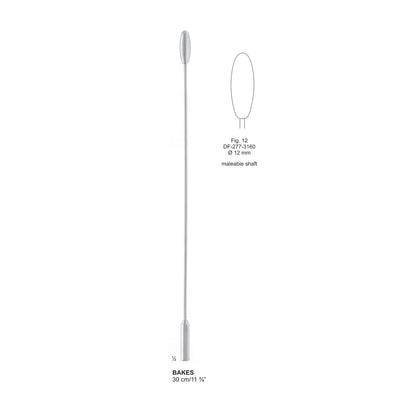 Bakes Gall Duct Dilators, 30cm Fig.12 , 12mm (DF-277-3160)