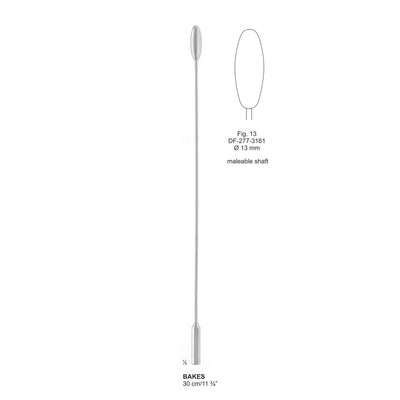 Bakes Gall Duct Dilators, 30cm Fig.13 , 13mm (DF-277-3161)
