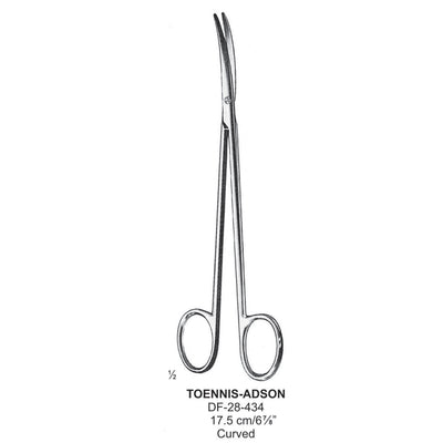 Toennis Scissors, Straight, 18cm  (DF-28-435)