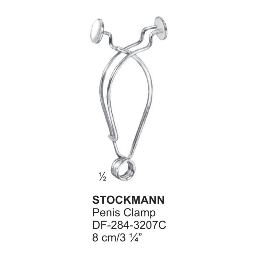 Stockmann Penis Clamp , 8cm (DF-284-3207C) by Dr. Frigz