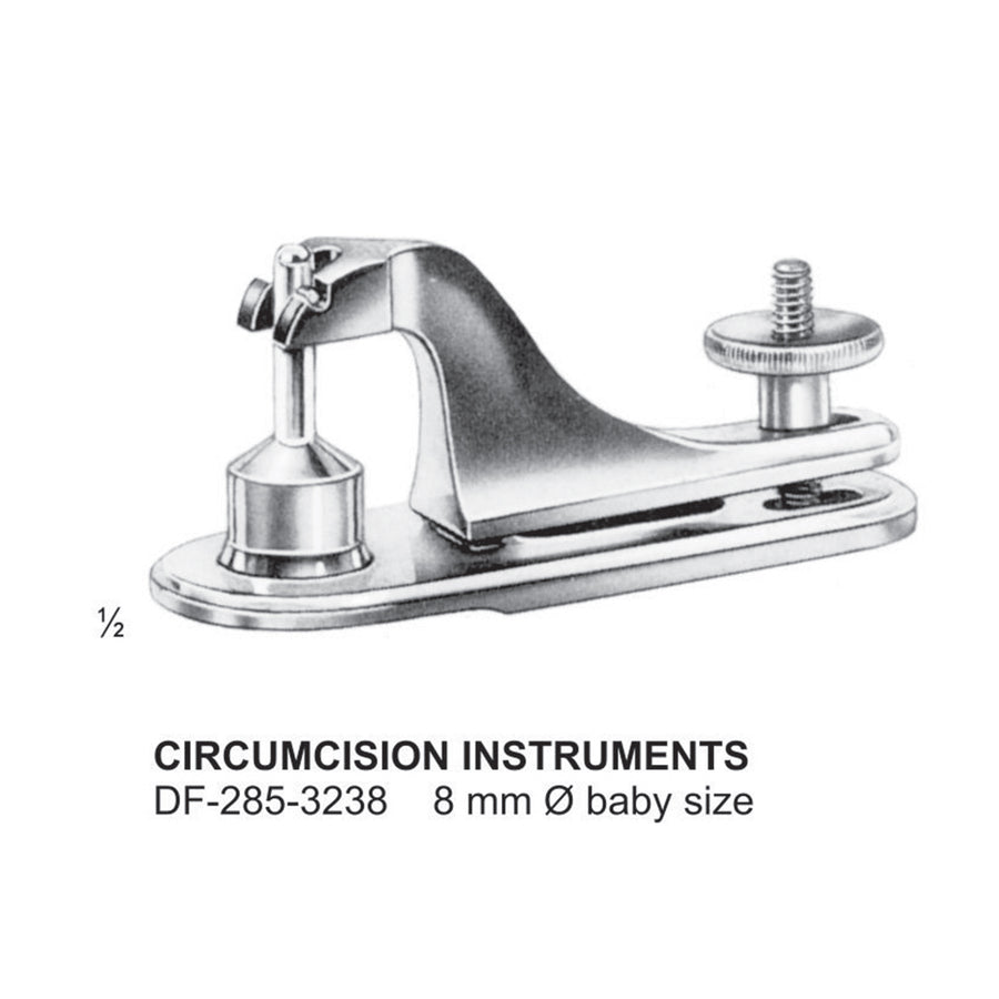 Circumcision Instrument, 8Mm - Baby Size  (Df-285-3238) by Raymed