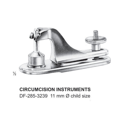 Circumcision Instrument, 11mm - Child Size (DF-285-3239)