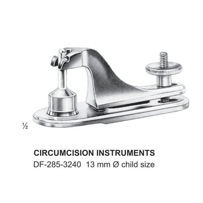 Circumcision Instrument 13mm Dia Child Size (DF-285-3240)