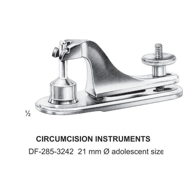 Circumcision Instrument 21mm Dia Adolescent Size  (DF-285-3242) by Dr. Frigz