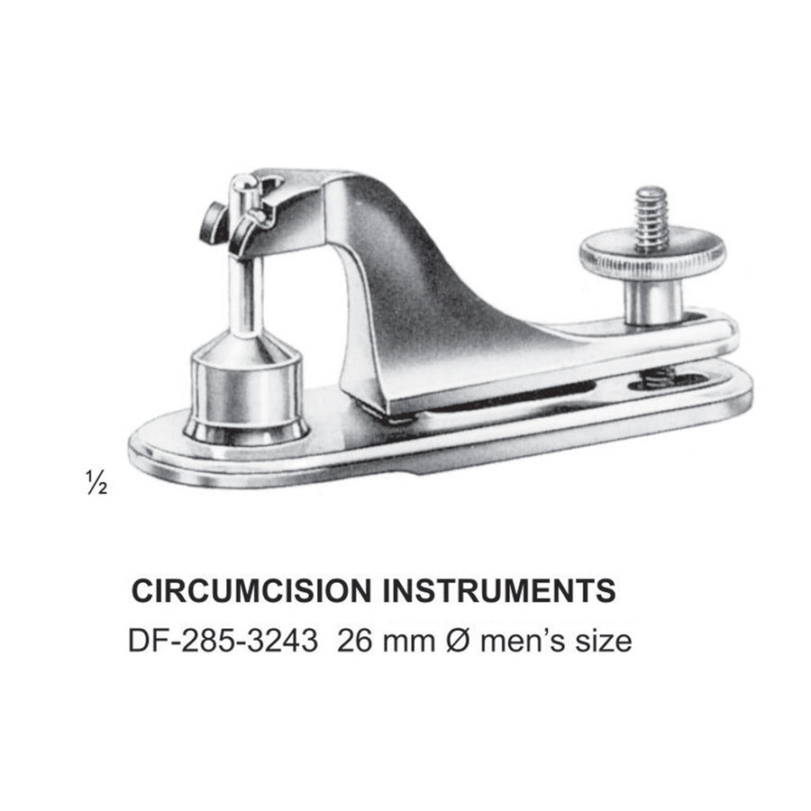 Circumcision Instrument 26mm Dia Mens Size  (DF-285-3243) by Dr. Frigz