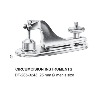 Circumcision Instrument 26mm Dia Mens Size  (DF-285-3243)