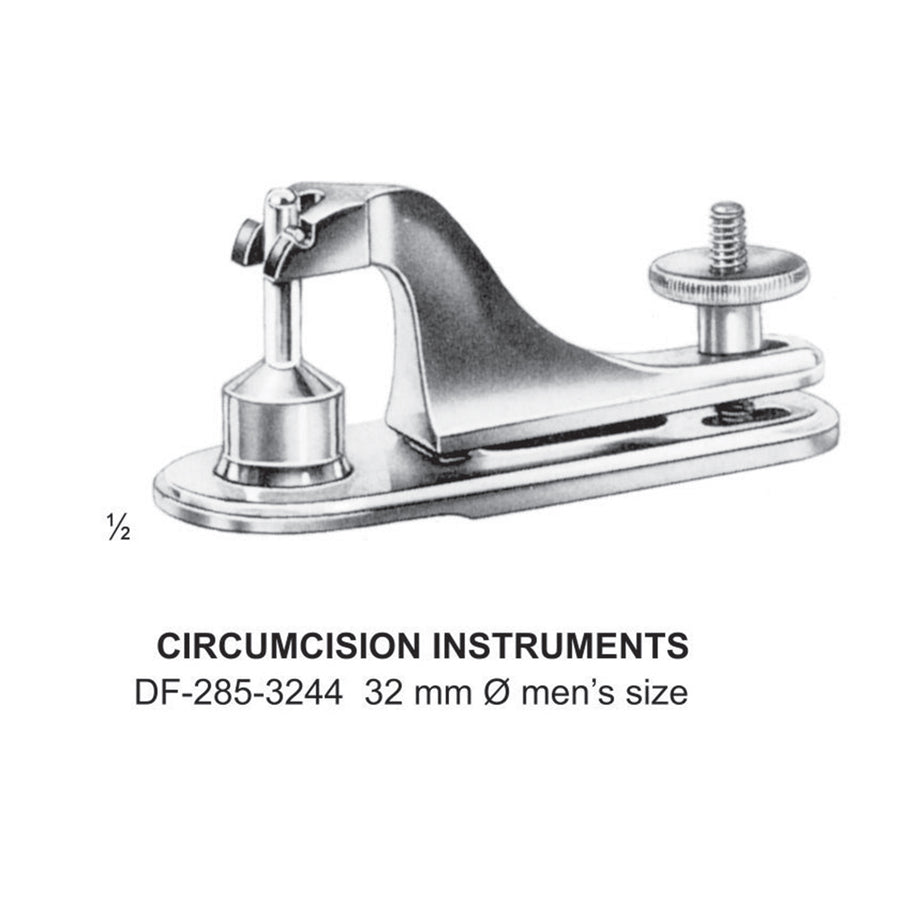 Circumcision Instrument 32mm Dia Mens Size  (DF-285-3244) by Dr. Frigz