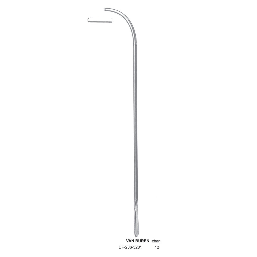 Van-Buren Urethral Sounds 27Cm / 12 Char. (Df-286-3281) by Raymed