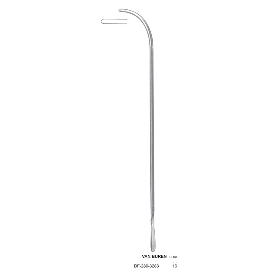 Van-Buren Urethral Sounds 27Cm / 16 Char. (Df-286-3283) by Raymed