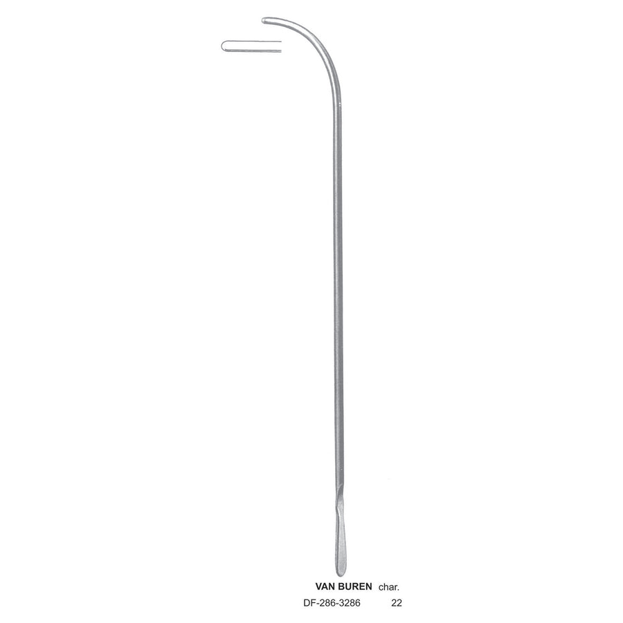 Van-Buren Urethral Sounds 27Cm / 22 Char. (Df-286-3286) by Raymed