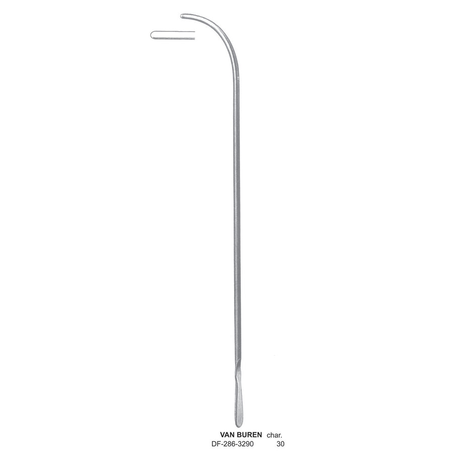 Van-Buren Urethral Sounds 27Cm / 30 Char. (Df-286-3290) by Raymed