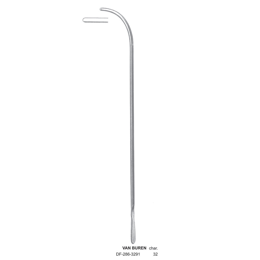 Van-Buren Urethral Sounds 27Cm / 32 Char. (Df-286-3291) by Raymed