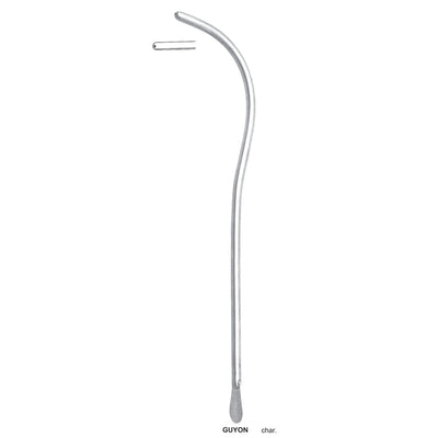 Guyon Urethral Sound, 26.5Cm, Char.10 (DF-286-3296) by Dr. Frigz