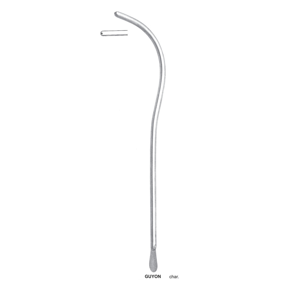 Guyon Urethral Sound, 26.5Cm, Char.17 (DF-286-3299A) by Dr. Frigz