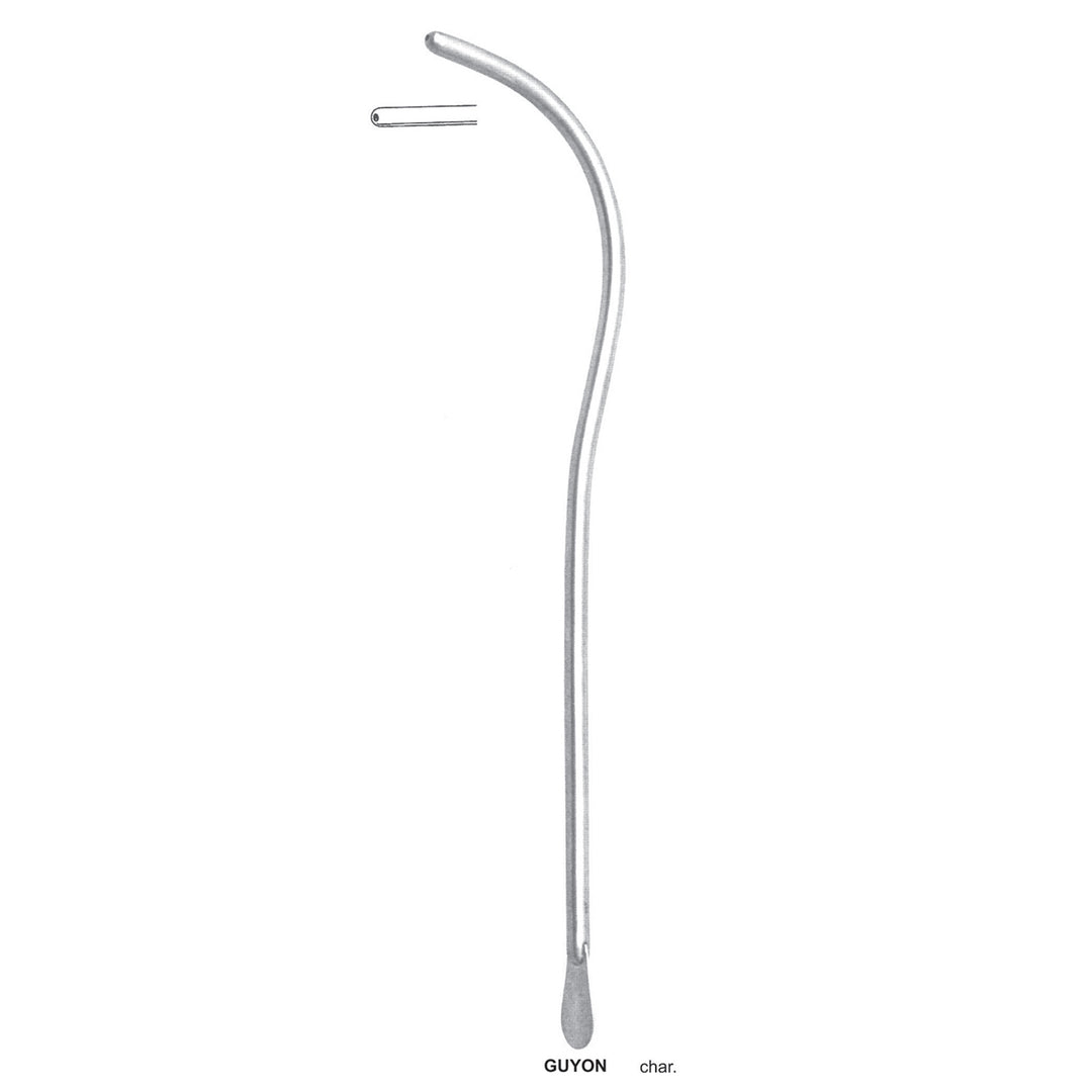 Guyon Urethral Sound, 26.5Cm, Char.19 (DF-286-3300A) by Dr. Frigz