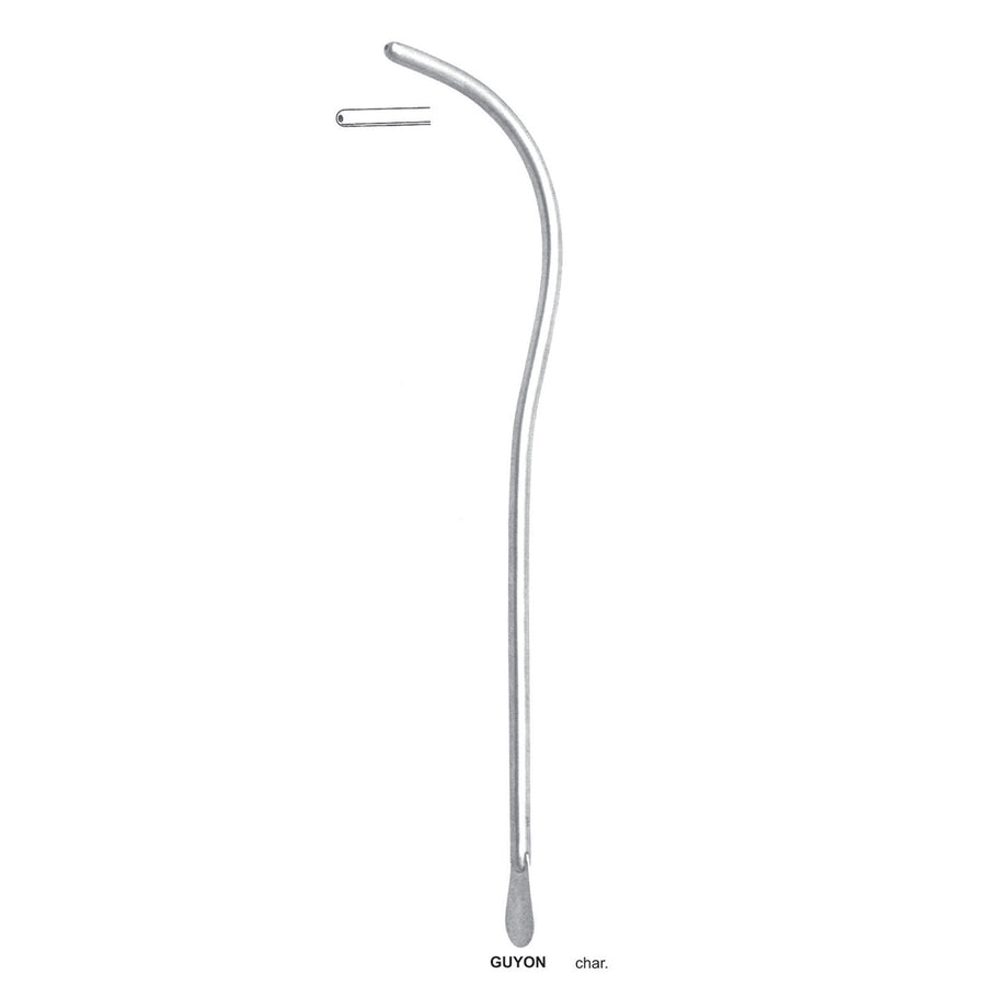 Guyon Urethral Sound, 26.5Cm, Char.18 (DF-286-3300) by Dr. Frigz