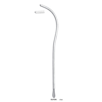 Guyon Urethral Sound, 26.5Cm, Char.18 (DF-286-3300) by Dr. Frigz