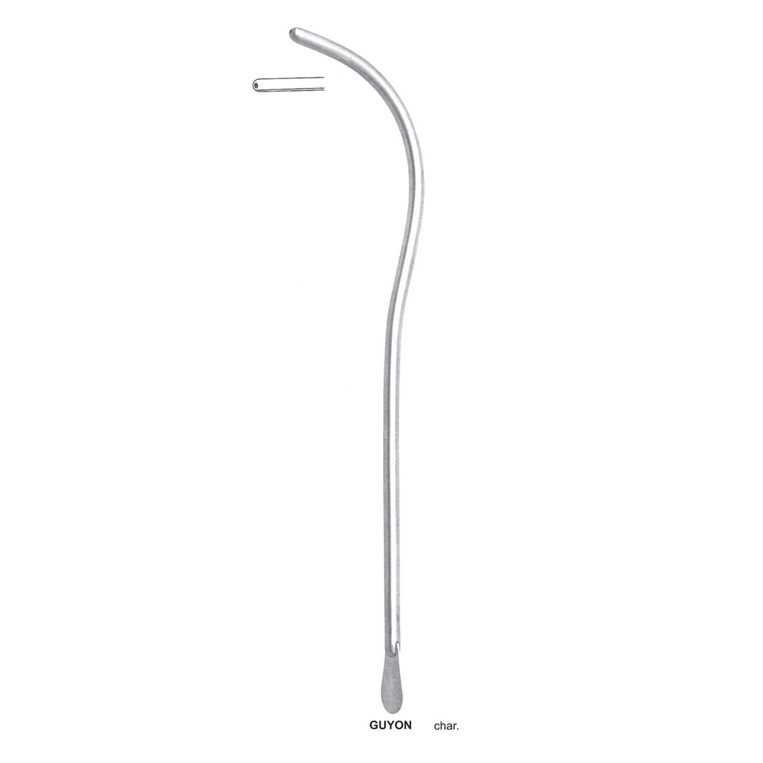 Guyon Urethral Sound, 26.5Cm, Char.23 (DF-286-3302A) by Dr. Frigz