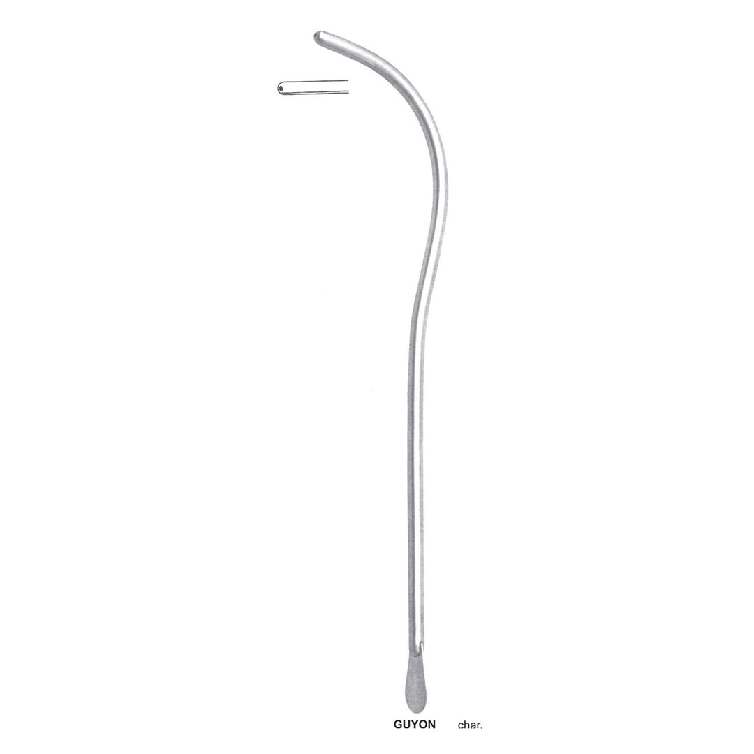 Guyon Urethral Sound, 26.5Cm, Char.22 (DF-286-3302) by Dr. Frigz