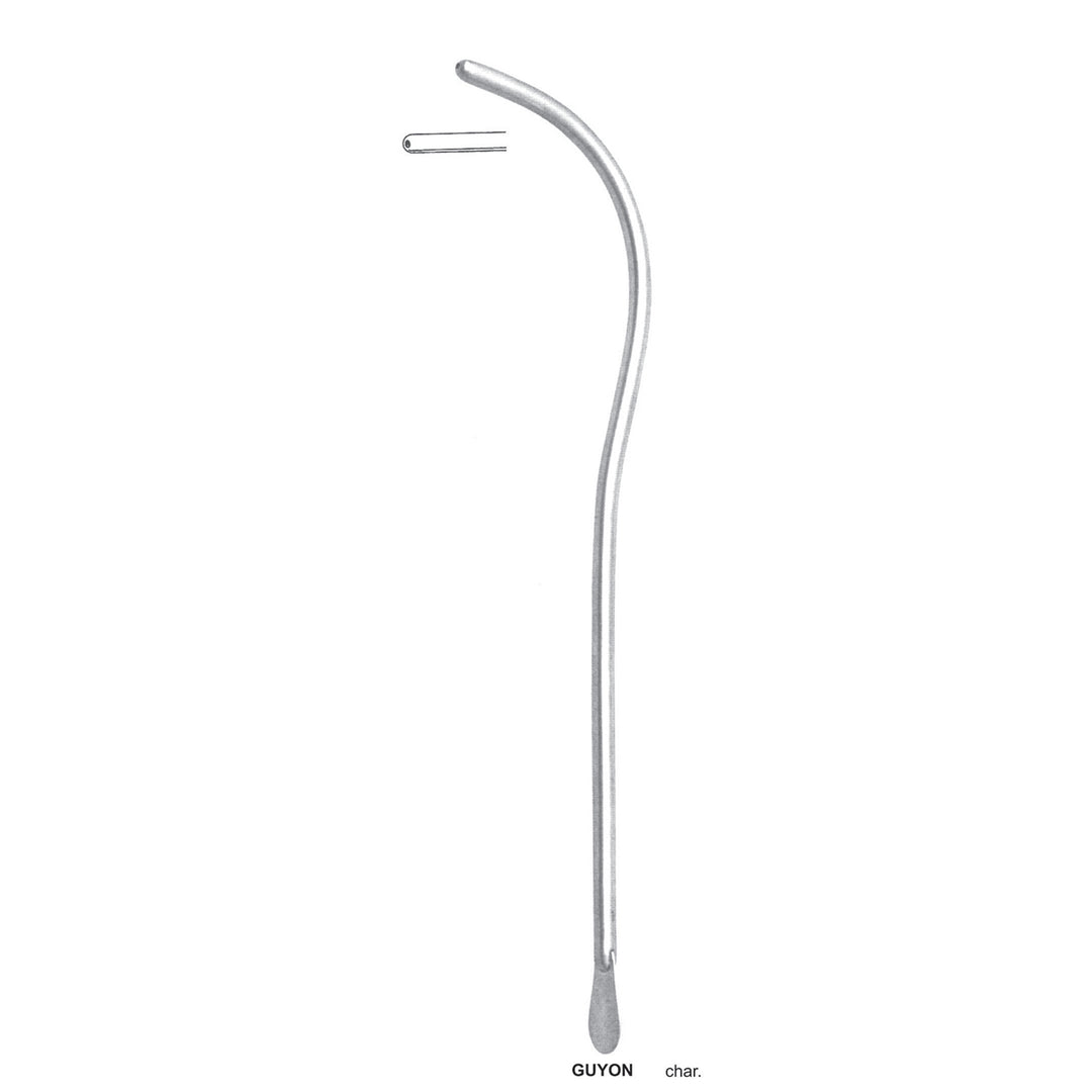 Guyon Urethral Sound, 26.5Cm, Char.25 (DF-286-3303A) by Dr. Frigz