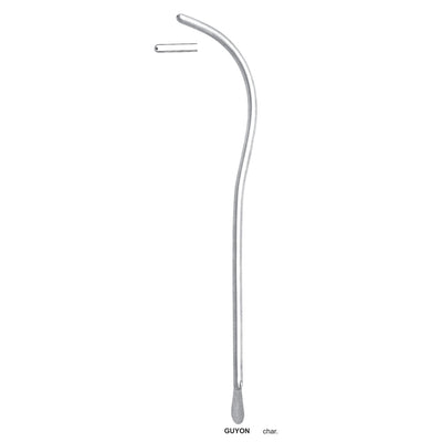 Guyon Urethral Sound, 26.5Cm, Char.32 (DF-286-3307) by Dr. Frigz