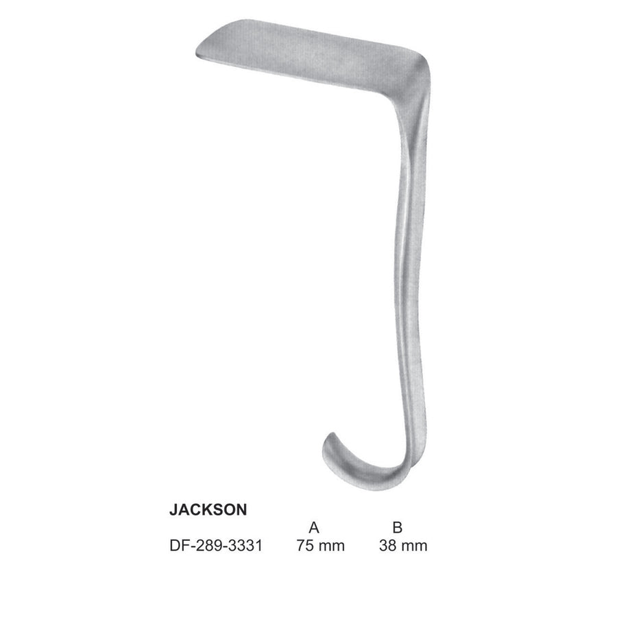 Jackson Vaginal Specula Small Fig.1, 75X38mm  (DF-289-3331) by Dr. Frigz