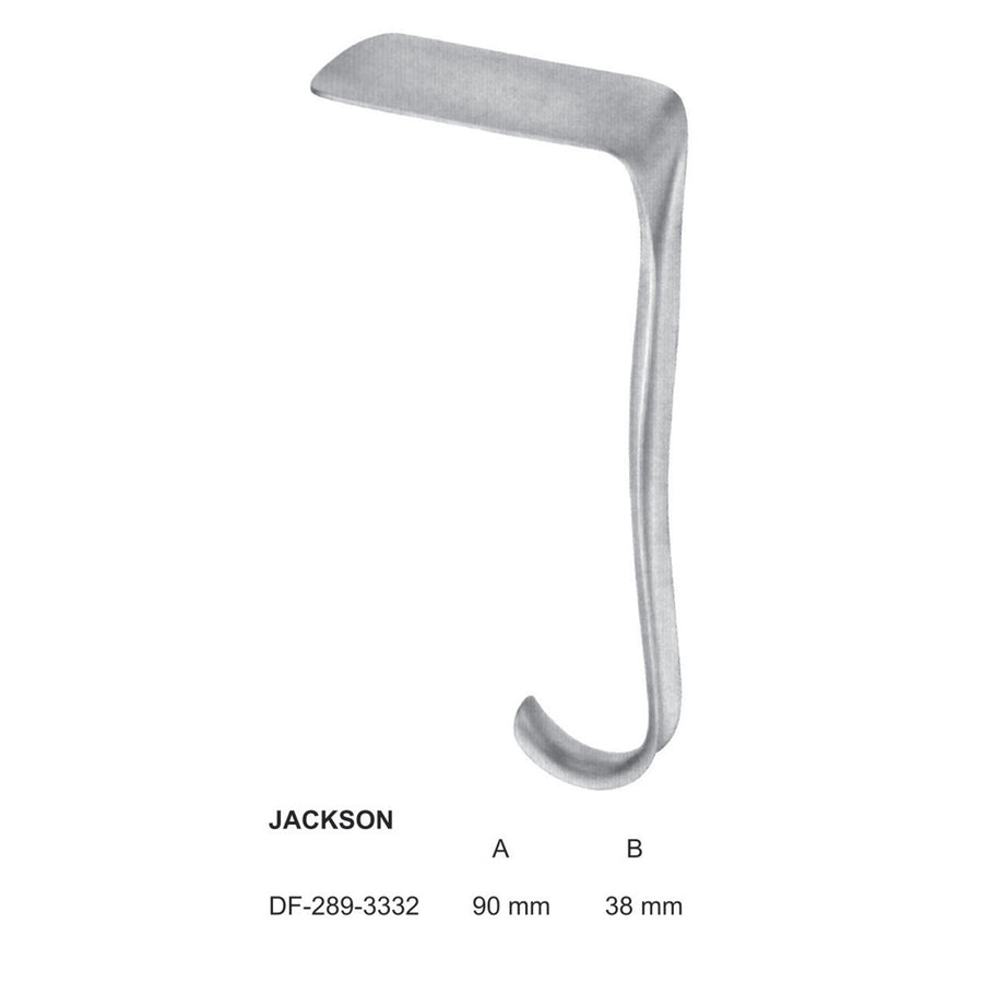Jackson Vaginal Specula Medium Fig.2, 90X38mm  (DF-289-3332) by Dr. Frigz