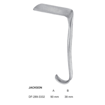 Jackson Vaginal Specula Medium Fig.2, 90X38mm  (DF-289-3332)