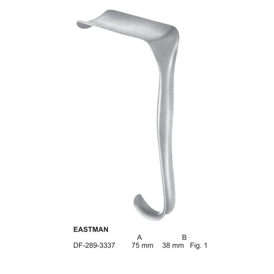 Eastman Vaginal Specula, Fig.1 , 75 X 38mm (DF-289-3337) by Dr. Frigz