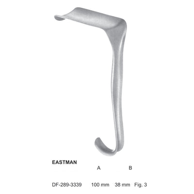 Eastman Vaginal Specula, Fig.3 , 100 X 3mm  (DF-289-3339)