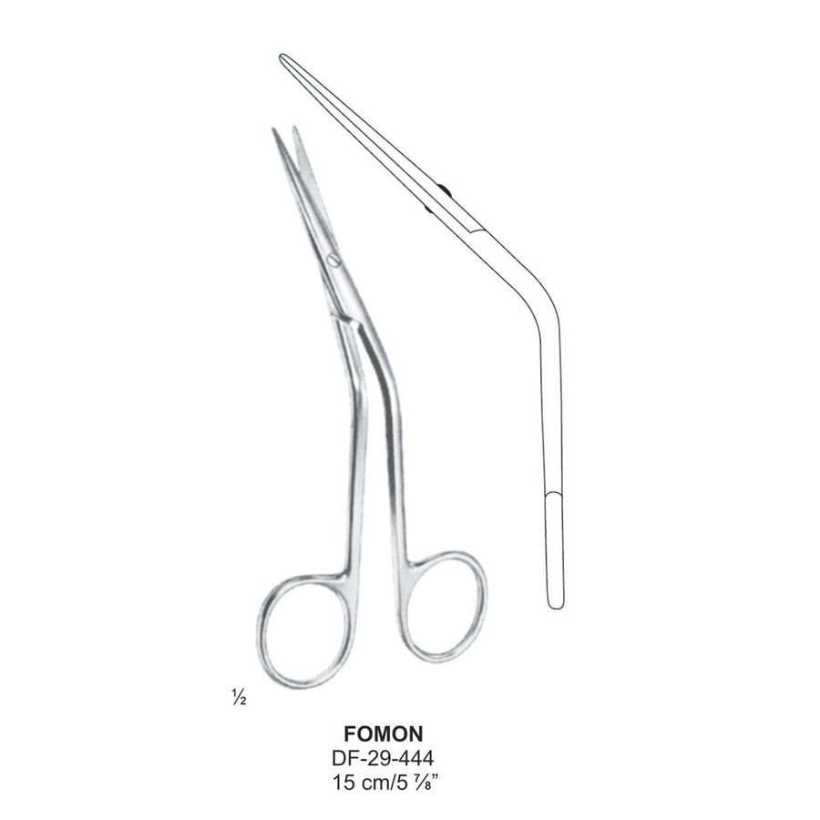 Fomon Nasal Scissor, 15cm  (DF-29-444) by Dr. Frigz