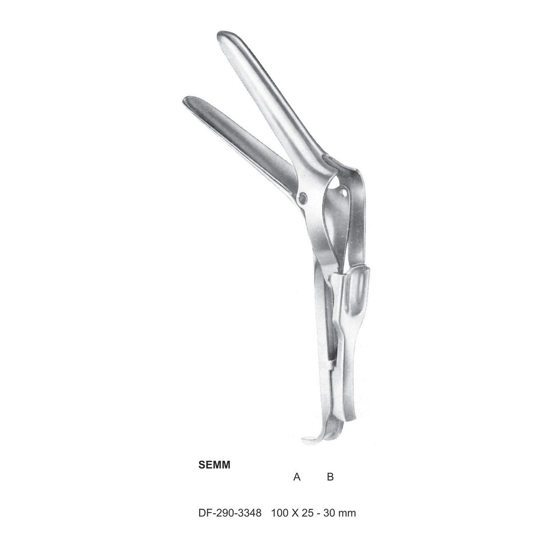 Semm Vaginal Speculum 100X25-30mm  (DF-290-3348) by Dr. Frigz