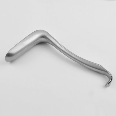 Kristeller Specula Set Flat Fig.3 Cons. Of: 1 Vaginal Speculum 110 X 36mm 1 Vaginal Retractor 115 X 32 mm (DF-292-3380) by Dr. Frigz