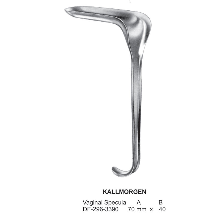 Kallmorgan Vaginal Specula, , 70 X 40mm (DF-296-3390) by Dr. Frigz