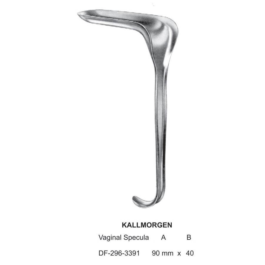 Kallmorgan Vaginal Specula Fig.2, 90X40mm  (DF-296-3391) by Dr. Frigz