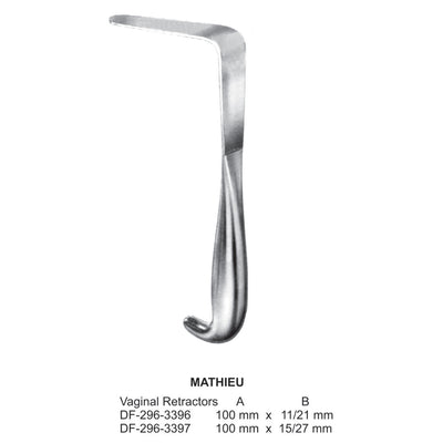 Mathieu Vaginal Retractors, , 100 X 11/21mm (DF-296-3396)