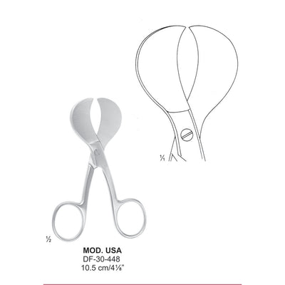 Mod. Usa Umblical Scissors, 10.5cm  (DF-30-448) by Dr. Frigz