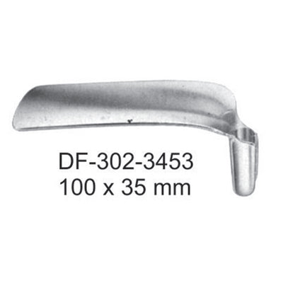 Bozemann Vaginal Specula Blades Only, 100X35mm (DF-302-3453)