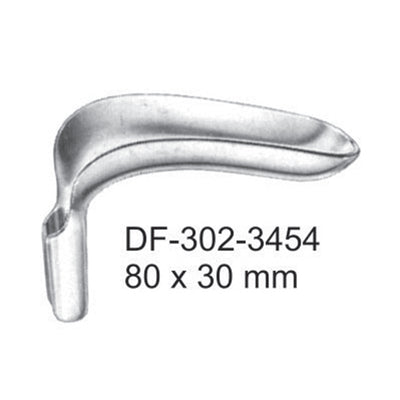 Bozemann Vaginal Specula Blades Only, 80X30mm (DF-302-3454)