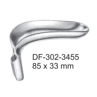 Bozemann Vaginal Specula Blades Only, 85X33mm (DF-302-3455)