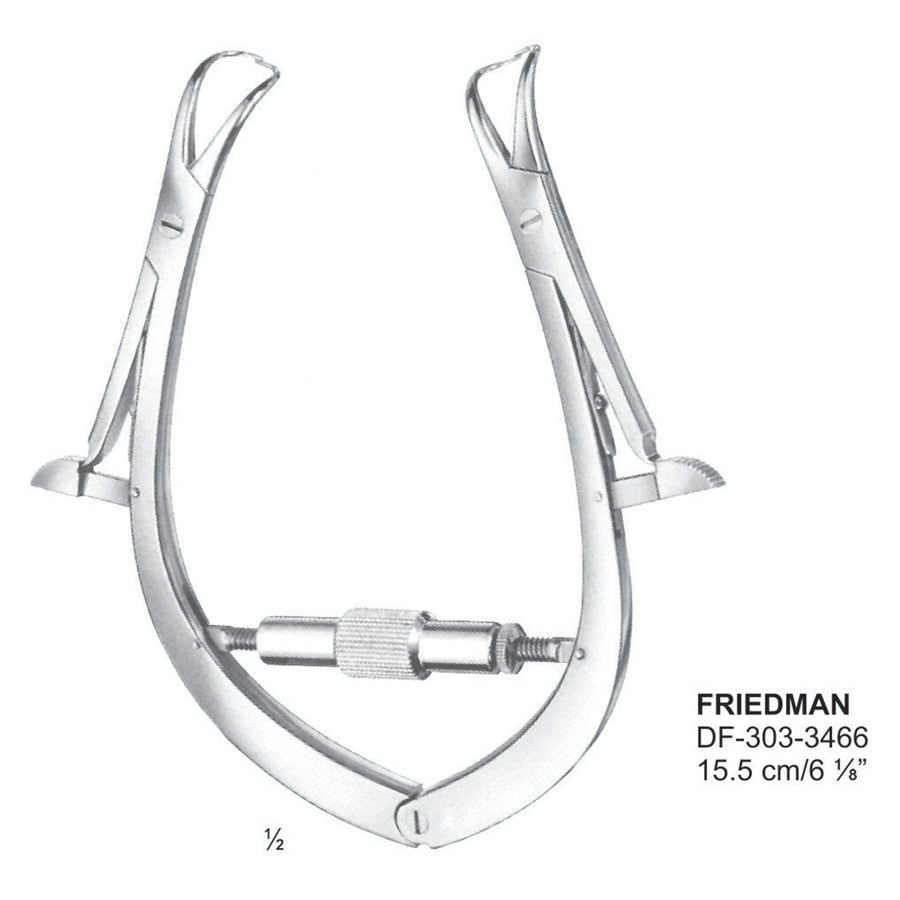 Friedman Vaginal Retractors, 15.5cm (DF-303-3466) by Dr. Frigz