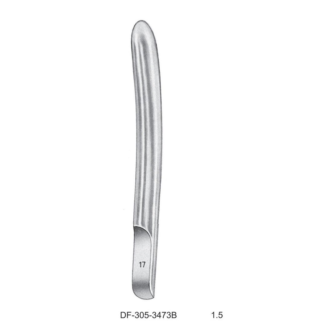 Hegar Uterine Dilator, 1.5, Single End (DF-305-3473B) by Dr. Frigz