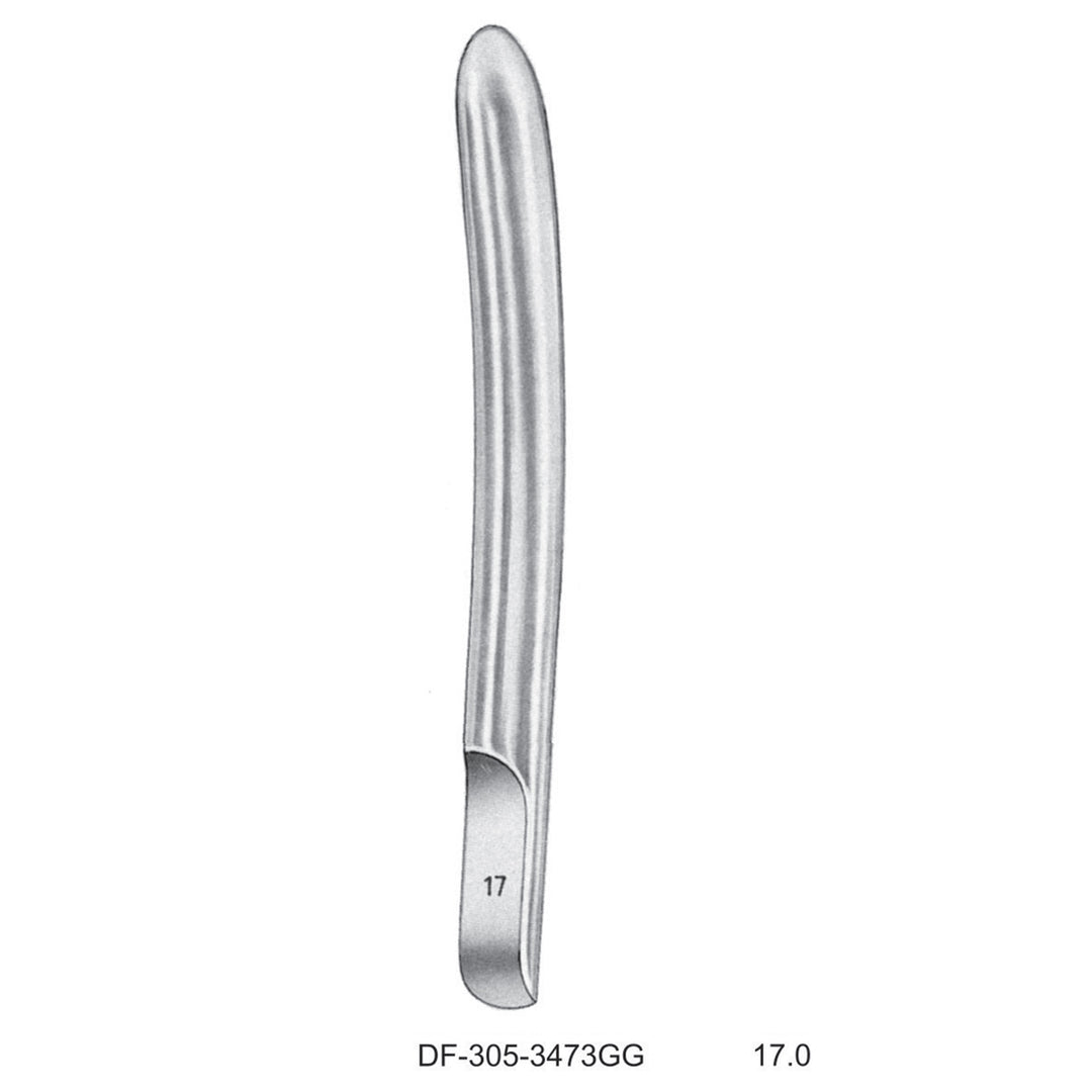 Hegar Uterine Dilator, 17.0 , Single End (DF-305-3473Gg) by Dr. Frigz