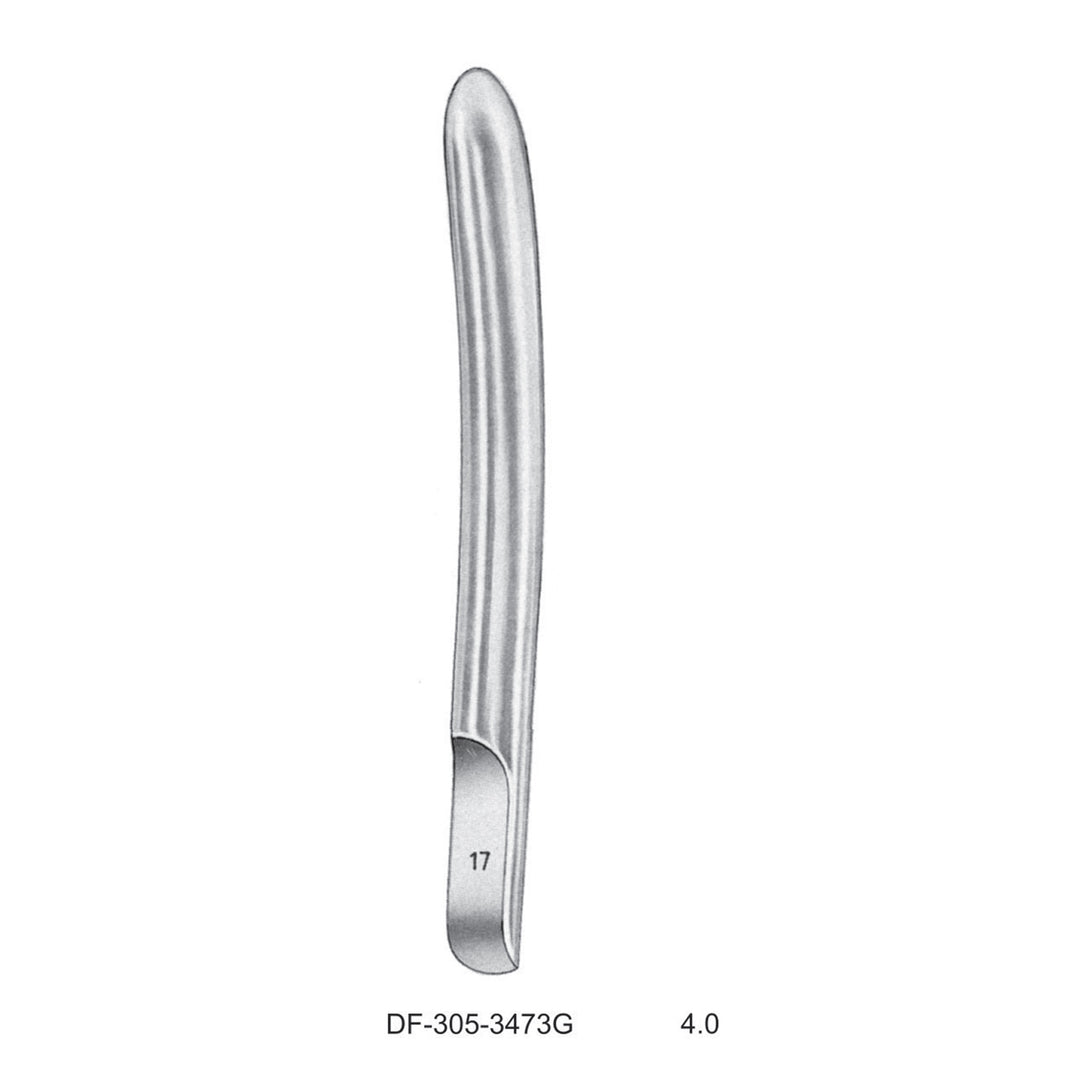 Hegar Uterine Dilator, 4.0, Single End (DF-305-3473G) by Dr. Frigz